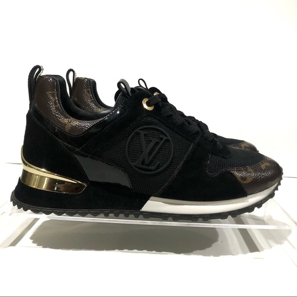 Authentic Louis Vuitton Monogram Run Away Sneaker Trainers Size 37 - Picture 2 of 13